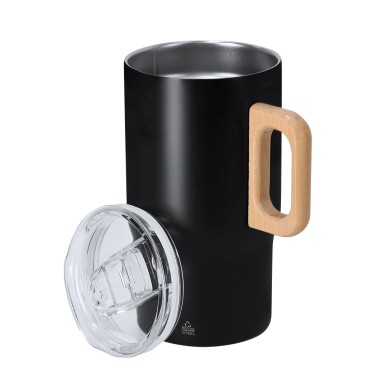 Zaran - 400 ml | Acier Inox Recyclé/ Bois