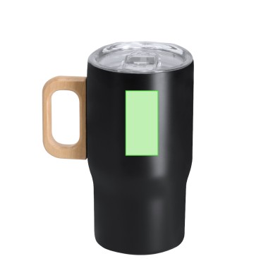 Zaran - 400 ml | Acier Inox Recyclé/ Bois