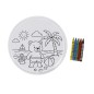 Zerbut - 5 Wachsmalstifte Inklusive | Non-Woven