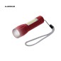 Dilrot - 8 Leds. 10 COB Lichter. 3 Lichtpositionen, Festes und Blinkendes. Batterie 400 mAh. Zoomfunktion | Aluminium