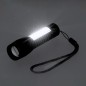 Dilrot - 8 Leds. 10 COB Lichter. 3 Lichtpositionen, Festes und Blinkendes. Batterie 400 mAh. Zoomfunktion | Aluminium