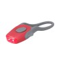Norint - 2 Leds. 2 Modes de Lumière, Fixe et Clignotante. Pile Bouton Incluse | Silicone/ ABS