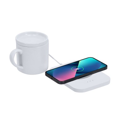 Wasoox - 370 ml. Drahtlos 15W. Anschluss USB | Keramik/ ABS