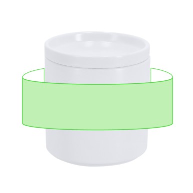 Wasoox - 370 ml. Drahtlos 15W. Anschluss USB | Keramik/ ABS