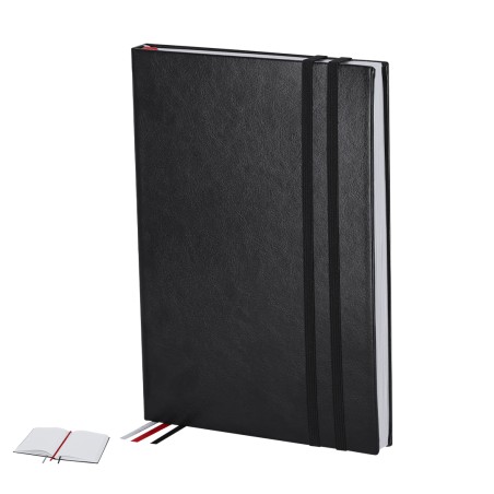 Suran - Hardcover-Abdeckung. 128 Blätter | Recycling PU/ Polyester RPE