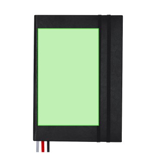 Suran - Hardcover-Abdeckung. 128 Blätter | Recycling PU/ Polyester RPET