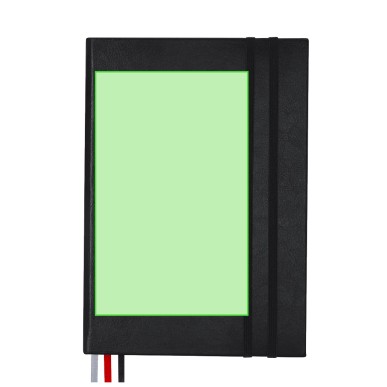 Suran - Hardcover-Abdeckung. 128 Blätter | Recycling PU/ Polyester RPE