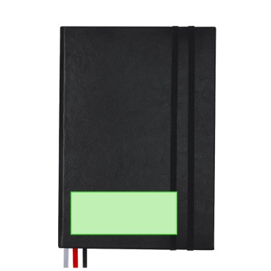 Suran - Hardcover-Abdeckung. 128 Blätter | Recycling PU/ Polyester RPE