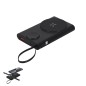 Barian - Drahtlos 15W. Magnetisch. 10000 mAh. 1 USB Ausgänge. Typ C Ausgänge und Eingang | Recycling ABS