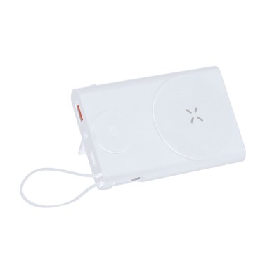 Barian - Drahtlos 15W. Magnetisch. 10000 mAh. 1 USB Ausgänge. Typ C Au
