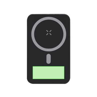 Granzax - Drahtlos 15W. Magnetisch. 10000 mAh. 1 USB, 1 Lightning, 1 M