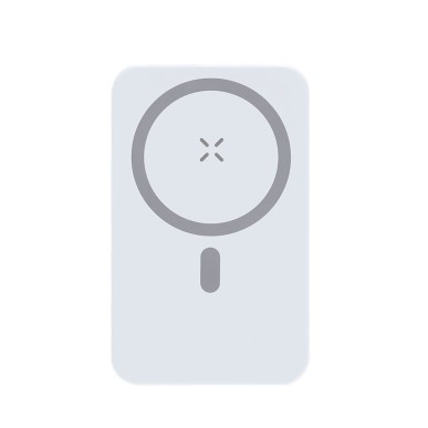 Granzax - Drahtlos 15W. Magnetisch. 10000 mAh. 1 USB, 1 Lightning, 1 M