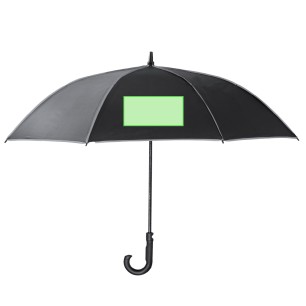 Savilar - 27". Automatisch. Antiwindsystem. Reflektierender. Pongee RPET Etui | Pongee 190T RPET. Fiberglass Rippen und Stange