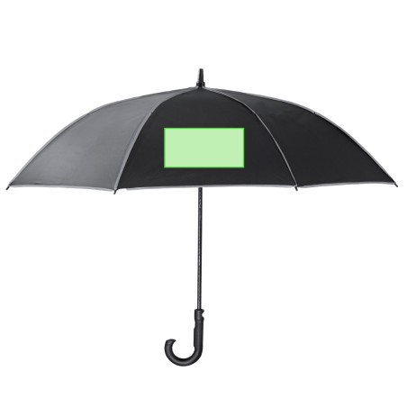 Savilar - 27". Automatisch. Antiwindsystem. Reflektierender. Pongee RPET Etui | Pongee 190T RPET. Fiberglass Rippen und Stange