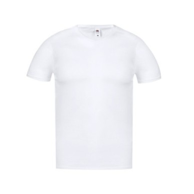 Achetez T-Shirt Adulte Blanc Iconic V-Neck pas cher sur Amc Pub