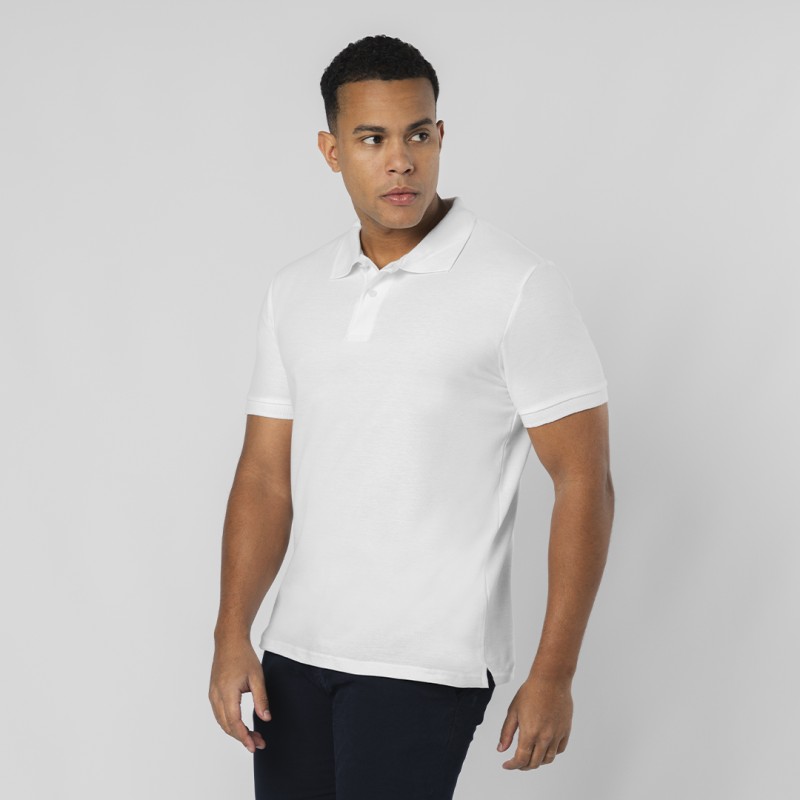 Charles - 100% Ring Spun Baumwolle, Piqué 180 g/ m2 Charles - 100% Ring Spun Baumwolle, Piqué 180 g/ m2