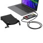 Welinton - RFID Schutz. Ladegerätkabel, Geeignet für die datenübertragung, Anschluss Typ C PD 60W | Polyester 210D RPET