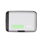 Chefler - RFID Schutz. 5 Abteilungen. 2000 mAh. USB Ausgang. Typ C Ausgänge und Eingang | Aluminium