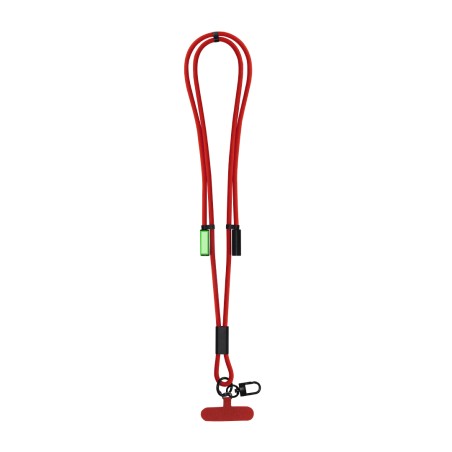 Elnora - Geeignet für die datenübertragung. Verstellbar. Anschluss Typ C PD 60W | RPET