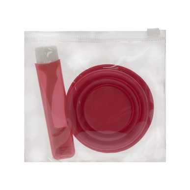 Baldur - Brosse à Dents Pliable. Verre Pliable, Silicone, 200 ml