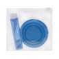 Baldur - Brosse à Dents Pliable. Verre Pliable, Silicone, 200 ml