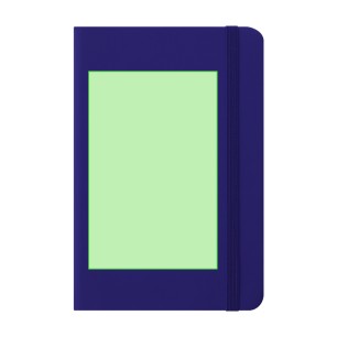 Garrick - Notizblock Hardcover-Abdeckung. 80 Blätter. Kugelschreiber Gummierung | PU. Gummierung
