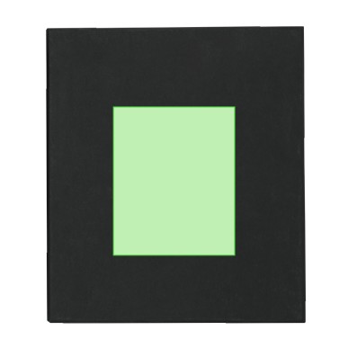 Holland - Notizblock Reclycling PU. Flexibler Einband. 96 Blätter. Rec