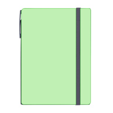 Sphere - Notizblock Reclycling PU. Hardcover-Abdeckung. 96 Blätter. Re