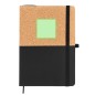 Forar - Tasse Keramik/ Kork, 330 ml. Notizblock PU/ Kork, Hardcover-Abdeckung, 80 Blätter. Kugelschreiber Aluminium/ Kork