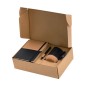 Forar - Tasse Keramik/ Kork, 330 ml. Notizblock PU/ Kork, Hardcover-Abdeckung, 80 Blätter. Kugelschreiber Aluminium/ Kork