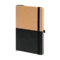Forar - Tasse Keramik/ Kork, 330 ml. Notizblock PU/ Kork, Hardcover-Abdeckung, 80 Blätter. Kugelschreiber Aluminium/ Kork