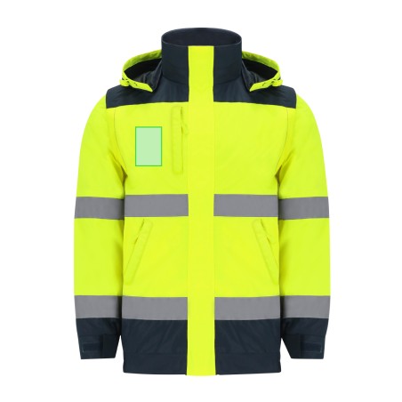 Rauric - Wasserdichte Behandlung. Innen Reißverschluss für Drucken | Äußere: Polyester. Innen: Polyester/ Polar Fleece
