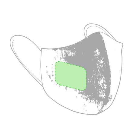 Plexcom - Äußere: 45% Baumwolle/ 55% Polyester. Mittlere Schicht: Meltblown (TNT Polypropylen). Innen: 100% Baumwolle mit HeiQ V