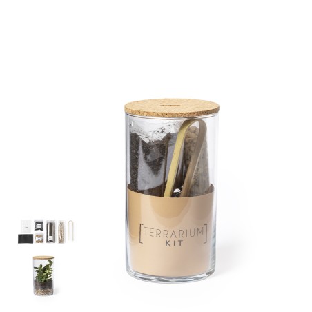 Anymak - Graines de Cactus Incluses | Verre Borosilicate/ Liège