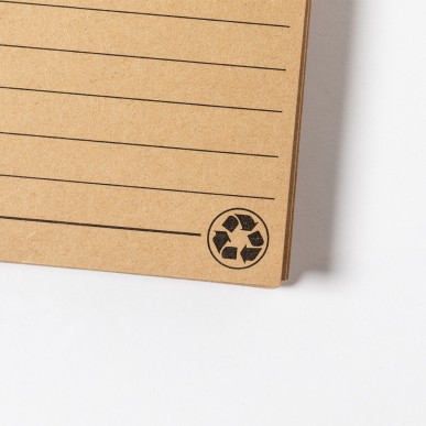 Noylax - Hardcover-Abdeckung. 80 Blätter | Reclycling Pappe