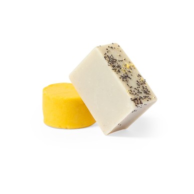 Mionca - Schlamm vom Toten Meer Peelingseife 50 gr. Und Shikakai Shamp