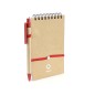 Ecocard - Hardcover-Abdeckung. 70 Blätter. Reclycling Pappe Kugelschreiber Inklusive | Reclycling Pappe
