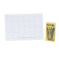 Zeta - 24 Stück. 4 Wachsmalstifte Inklusive | Pappe Zeta - 24 Stück. 4 Wachsmalstifte Inklusive | Pappe