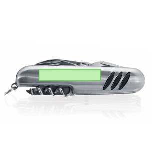 Kolmi - 10 Funktionen. Polyester Etui | Aluminium/ Rostfreier Stahl