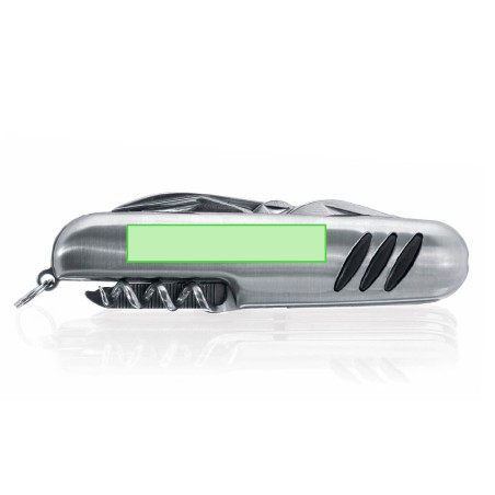 Kolmi - 10 Funktionen. Polyester Etui | Aluminium/ Rostfreier Stahl