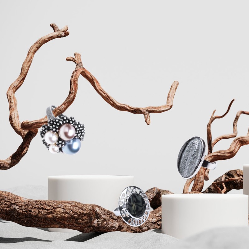 Bague Ajustable  avec logo personnalisé Zook Bague Ajustable  avec logo personnalisé Zook