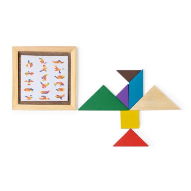 Tangram - 7 Stück | Holz