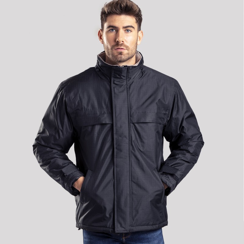 Zylka - Wasserdichte Behandlung. Innen Reißverschluss für Drucken | Äußere: Pongee Ripstop. Innen: Polyester/ Polar Fleece
