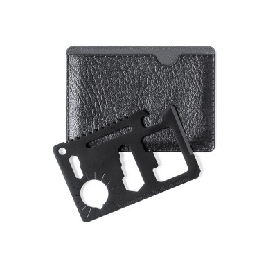 Wicax - 11 Funktionen. PU Etui | Rostfreier Stahl