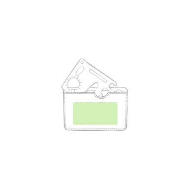 Wicax - 11 Funktionen. PU Etui | Rostfreier Stahl