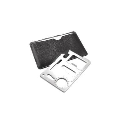 Wicax - 11 Funktionen. PU Etui | Rostfreier Stahl