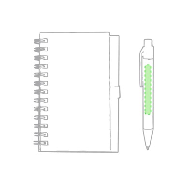 Pilaf - Couverture Rigide. 50 Feuilles. Stylo Carton Recyclé Incluse |