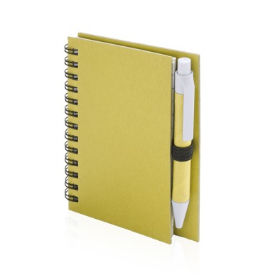 Pilaf - Couverture Rigide. 50 Feuilles. Stylo Carton Recyclé Incluse |
