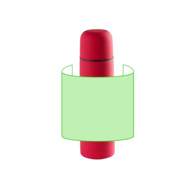 Hosban - 500 ml | Acier Inox. Finition Caoutchouc