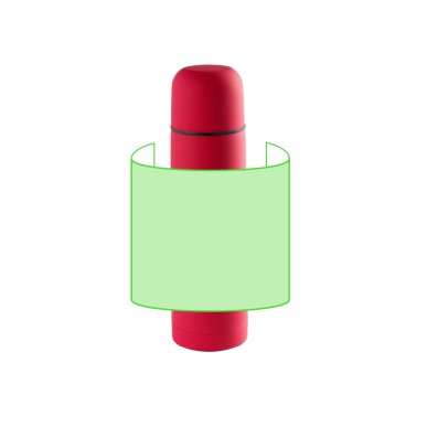 Hosban - 500 ml | Acier Inox. Finition Caoutchouc